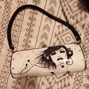 Little Earth Purse Metal Recyled Girl w/ Headphone